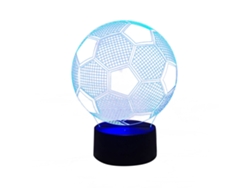 Lámpara de noche LED USB 3D con forma de balón de fútbol, 2026, con función táctil, ideal como regalo o para decorar el hogar.