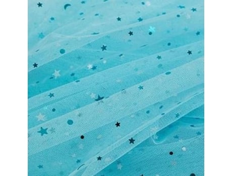 Tela De Tul De Malla De Punto Para Coser La Decoración De La Casa Colorida Y Coloreada (5 - 25X135 Cm 0.25 Metros)