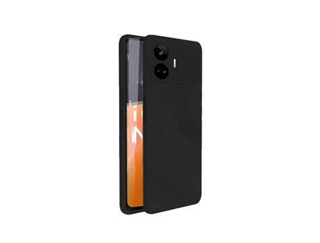 Carcasa Silicona Líquido para Realme GT3 - Negro