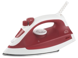 DB8010 plancha Plancha vapor-seco Suela de acero inoxidable 1800 W Rojo, Blanco DCG ELTRONIC