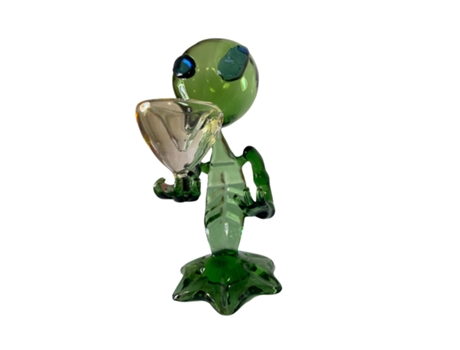 Pipe Green Alien 15cm