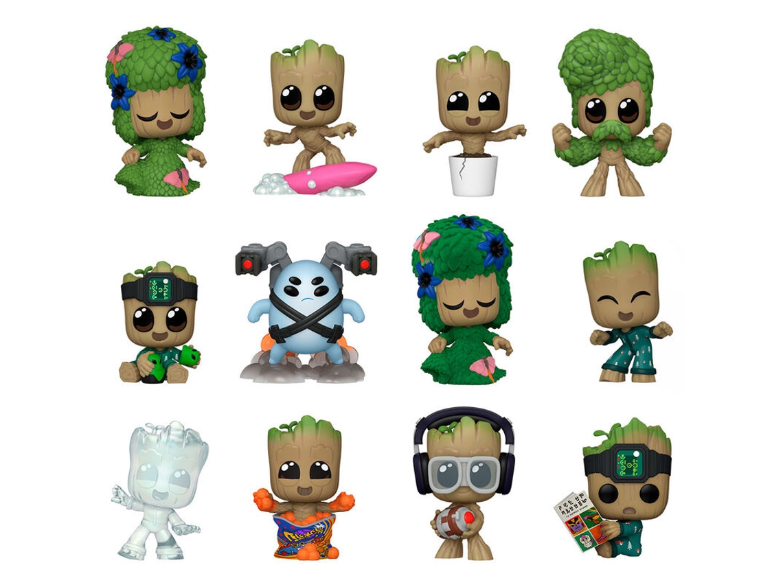 Mini figura misteriosa MARVEL Groot