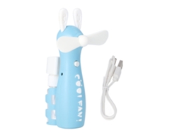 Ventilador de pulverización portátil Mini USB Conejo azul