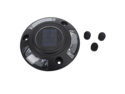 Luz Solar De Señalización Para Entradas Vehículos, Aleación Aluminio, Alimentada Por Energía Solar