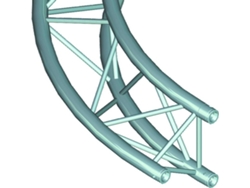 Círculo Partes ALUTRUSS 6082 (3 m)