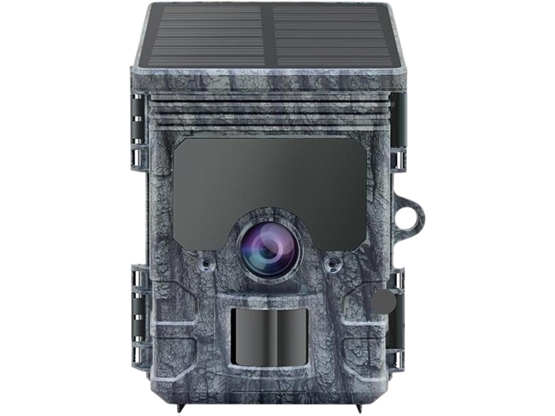 Cámara Faune Sauvage De Chasse Wifi Panneau Solaire Alimenté Cámara Piste Piège Vision Nocturne