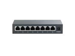 Adaptador Ethernet Sanda SD 3821 8 en 1, color negro
