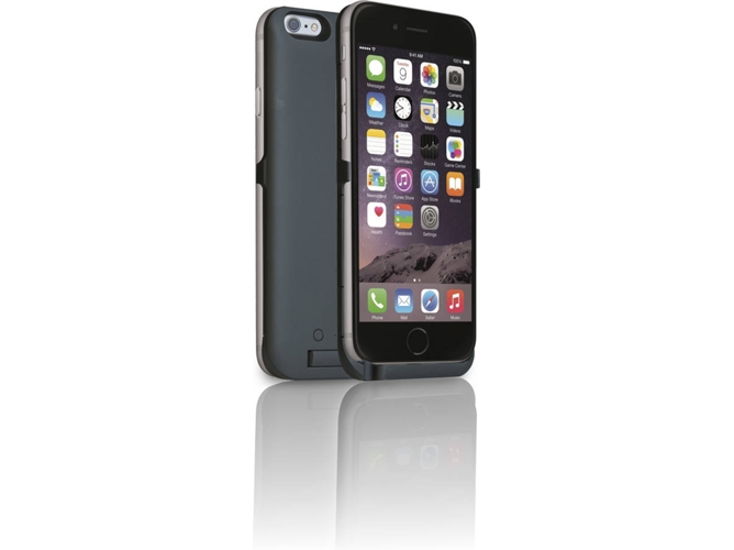Funda iPhone 6 Plus, 6s Plus REALPOWER Estojo Negro