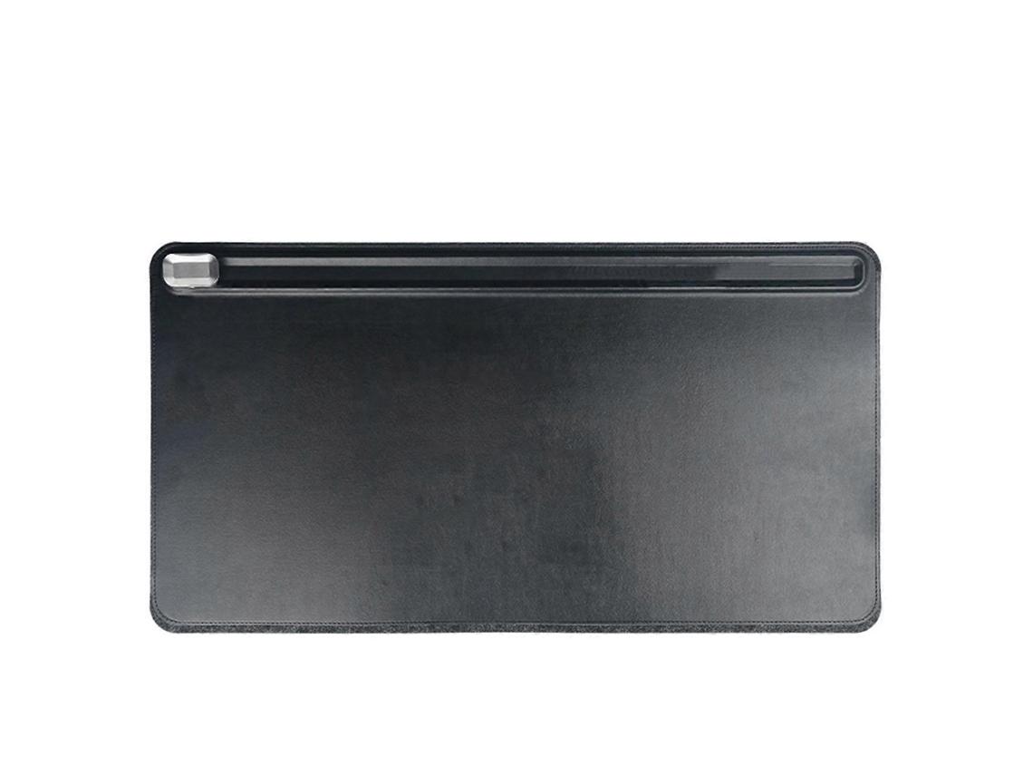 Alfombrilla de escritorio para juegos, alfombrilla de ratón antideslizante, impermeable, para teclado y escritura, ideal para juegos y trabajo, negra. Chennnls