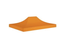 Techo De Carpa Para Celebraciones Naranja 4x3 M 270 G/m²