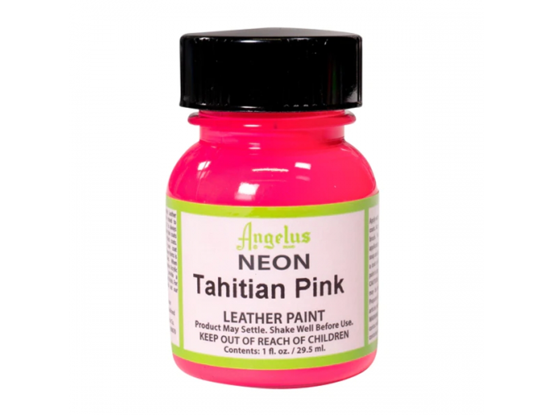 Pintura Cuero Y Polipiel Angelus Neon 29,5 Ml (Tahitian Pink 121)