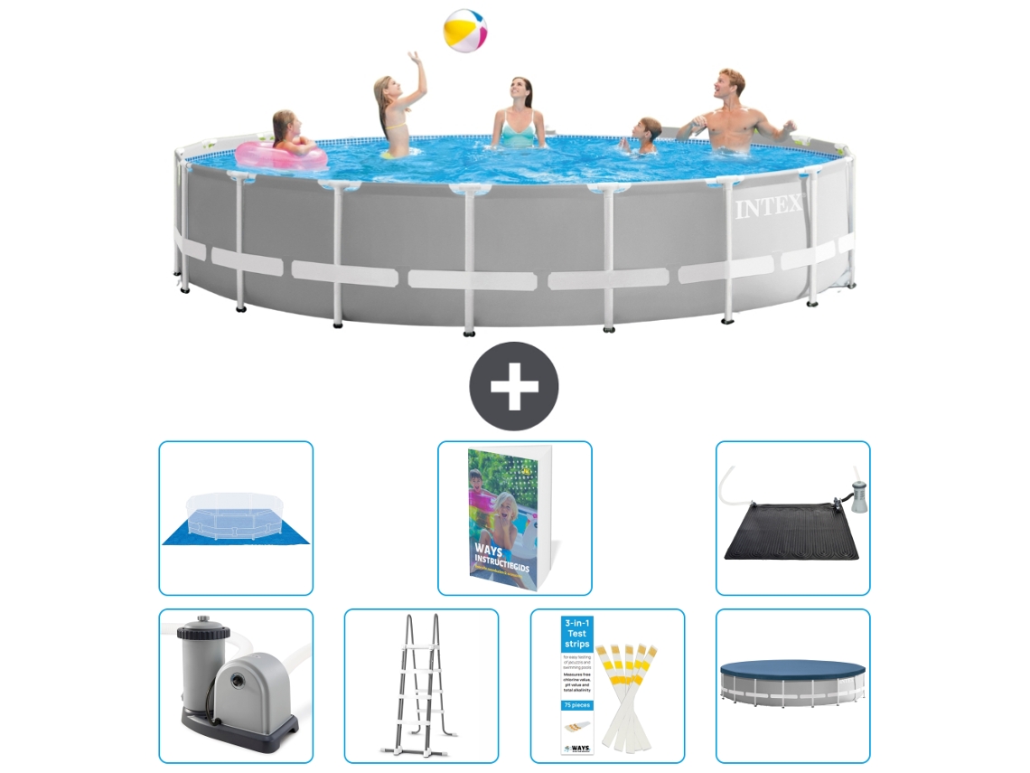 Intex Piscina Prism Frame Redonda - 549x122 Cm - 8-peças S562
