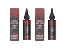 Sangre Falsa Gotosa Realista Pegajosa Amigable Con La Piel Líquida Para Maquillaje Cosplay Fiesta Escenario 50ml X 2