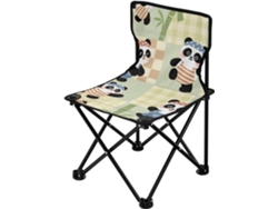 Silla De Camping Portátil, Ligera Hierro Transpirable Resistente Plegable
