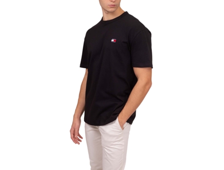 Camiseta de Hombre TOMMY JEANS Negro (2XL)