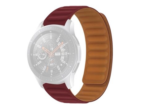 Correa de Silicona magnético para Samsung Galaxy Watch 5 40mm/44mm/Watch 5 Pro 45mm - vino tinto