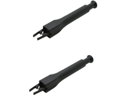 Alicates De Acero Inoxidable De 2 Piezas Para Teclas De Teclados Mecánicos: Herramienta De Limpieza Práctica.