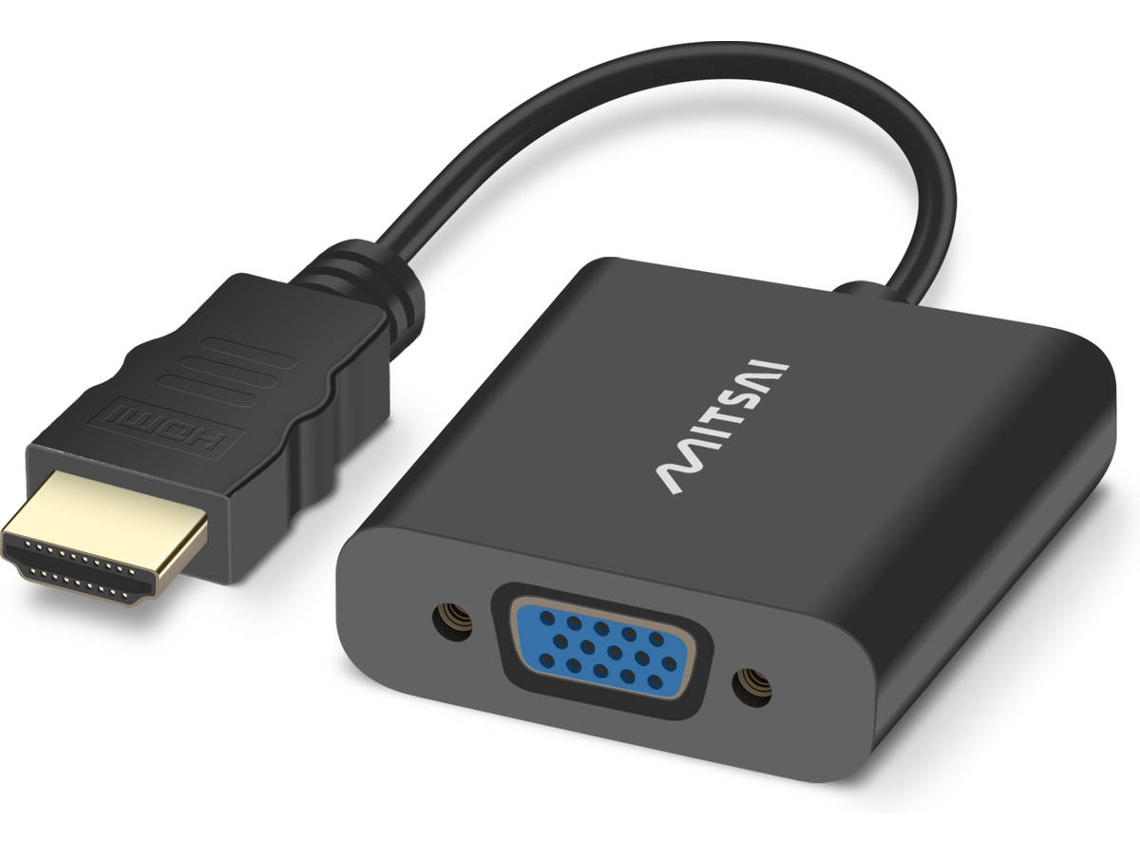 Adaptador MITSAI HDMI para VGA (Mini e Micro HDMI)