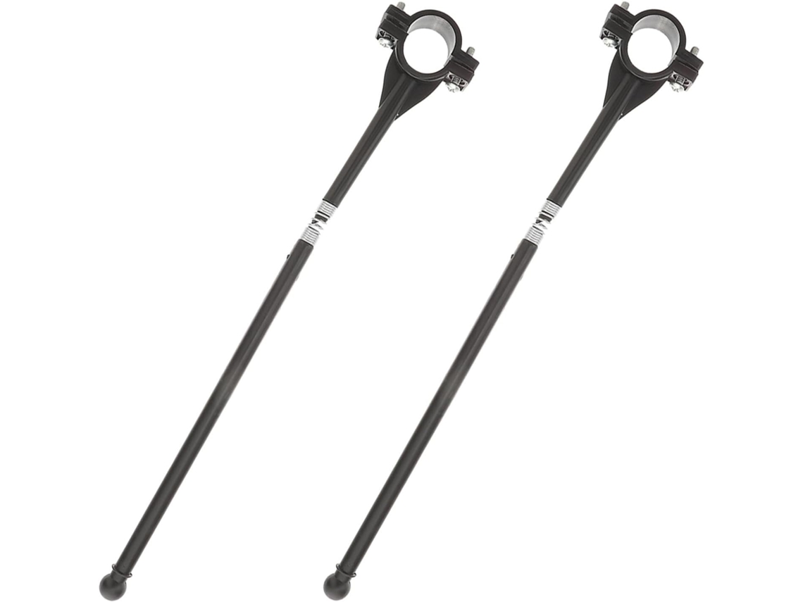 Juego De 2 Mástiles Resistentes Para Manillares De Bicicleta, Ligeros Y Compactos, Adecuados Para