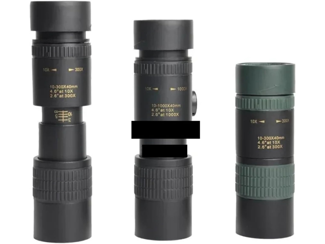 Telescopio Binocular Monocular Potente De Alta Definición Con Zoom De 10-300x