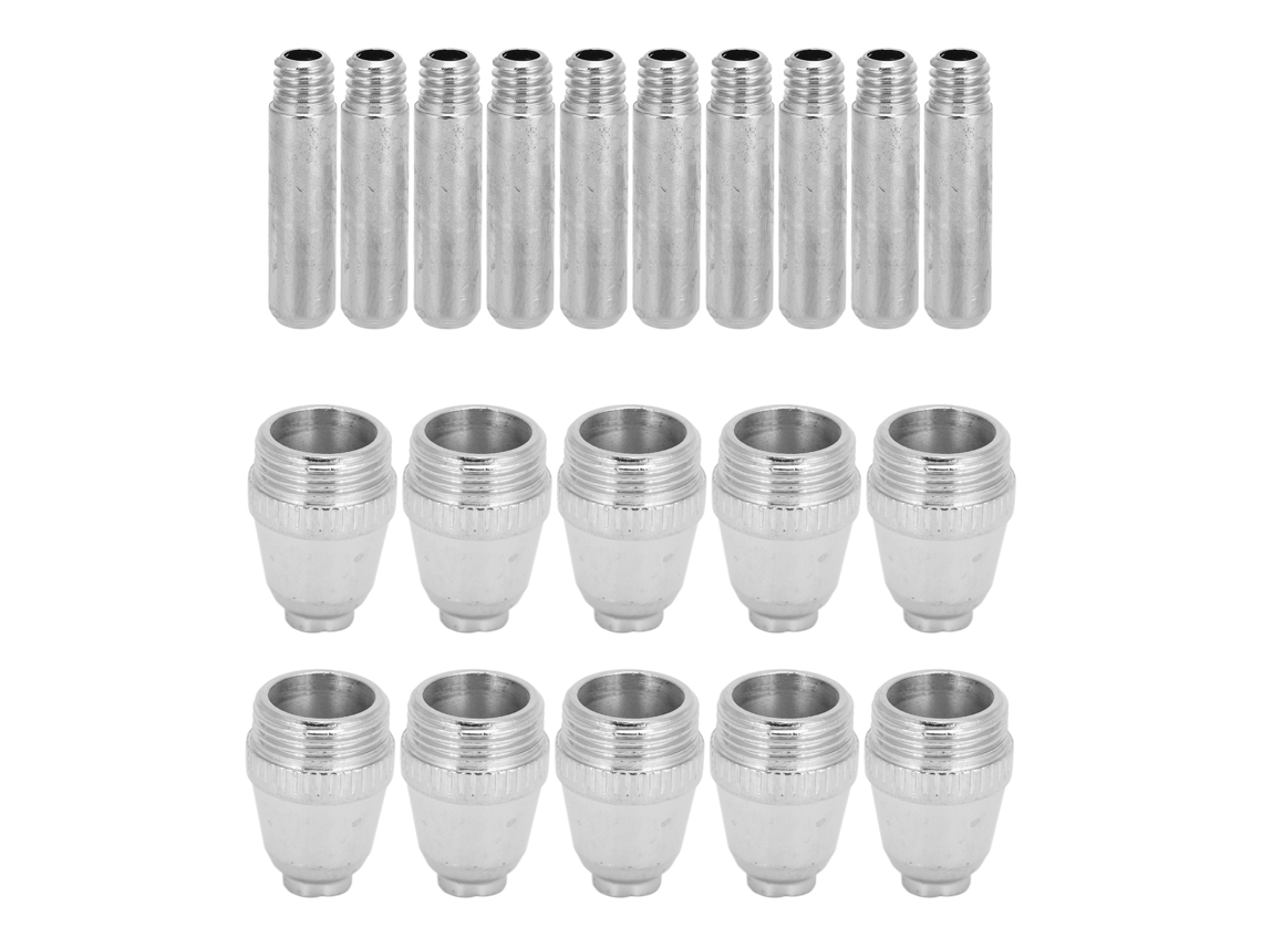 20 Piezas De Boquillas De Electrodo Consumibles Para Antorcha De Plasma Ag-60 Sg55