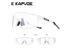 Gafas De Sol Fotocromáticas Para Ciclismo, Gafas De Sol Para Deportes Al Aire Libre Que Cambian De Color A Rojo Y Azul, Gafas Estilo Harley.