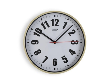 Reloj Blanco 30 cm 20550200 VERSA HOME