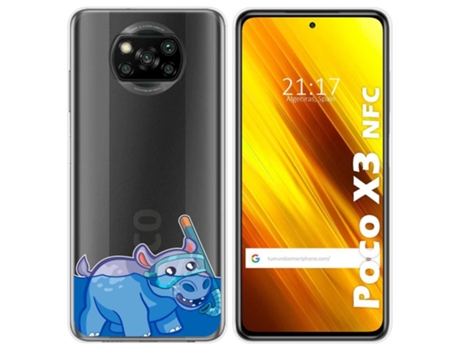 Carcasa Xiaomi POCO X3 NFC / X3 Pro TUMUNDOSMARTPHONE Dibujos Transparente Multicolor