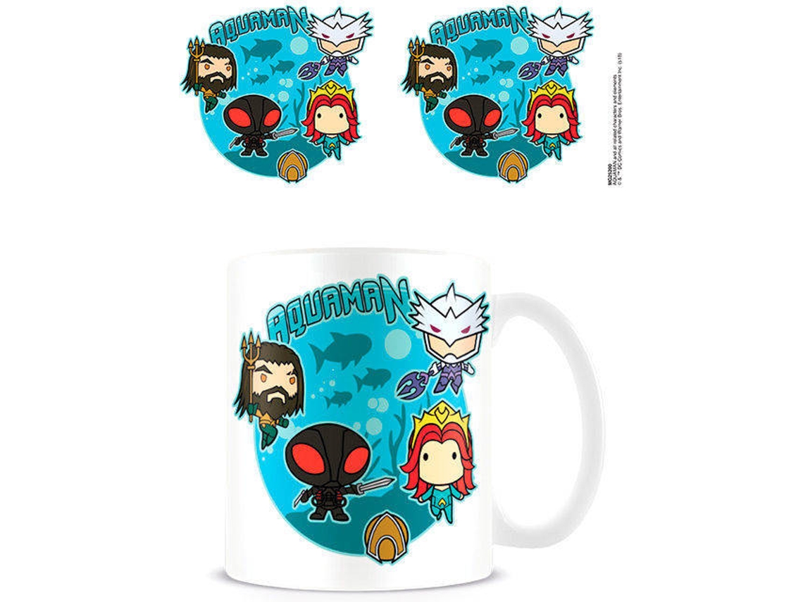 Taza PYRAMID Bubble Battle Aquaman DC Comics