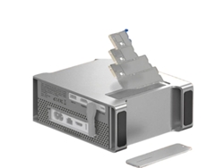 Caja SSD NVMe M.2 para Mac Mini M4 Hub USB-C 9 en 1 10 Gbps HDMI 4K 60 Hz PD 100 W 8 TB