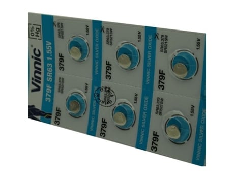 Juego de 10 Pilas OTECH Vinnic para VARTA V379 MF