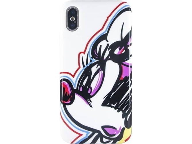 Funda iPhone 6 Plus, 6s Plus, 7 Plus, 8 Plus ICEBERG Minnie Multicolor