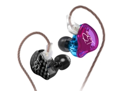 Auriculares Intrauditivos Híbridos Con Cable 1dd+1ba, Conector De 3,5 Mm, Controles Y Micrófono Para Música, Deportes Y Juegos.