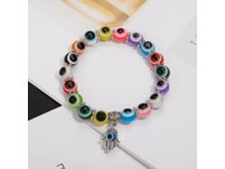 Pulsera griega con ojo y colgante de mano de Hamsa SIURN