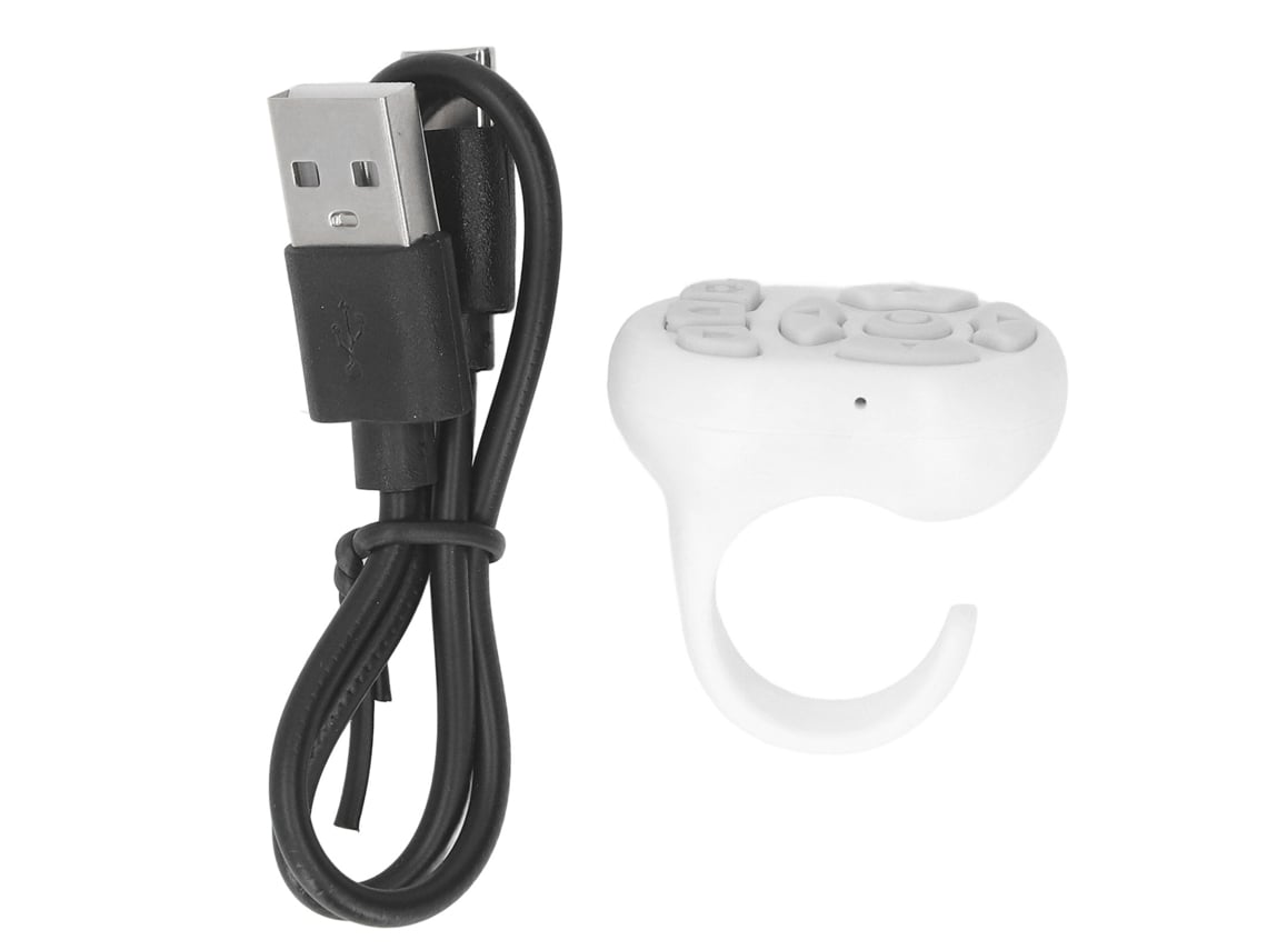Rebe-controle Remoto De Câmera Com Anel De Rolagem Bluetooth Para Telefone