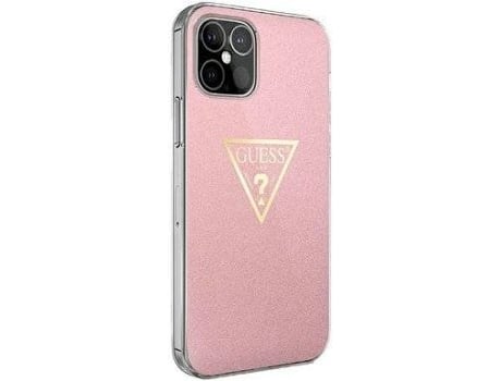 Funda iPhone 12 Mini LMOBILE Guess Rosa