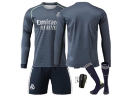 Camisa De Manga Longa Personalizável Do Real Madrid Para A Temporada 2526 (versão Não Oficial) 110 (100cm-110cm)