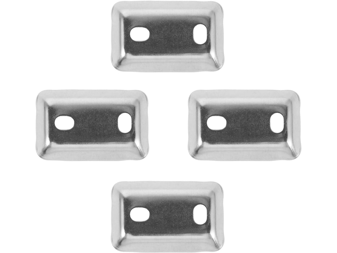 Kit de arandelas de acero inoxidable de 4 piezas Yarnow para toalleros y portarrollos de papel higiénico, mayor estabilidad y fácil instalación.