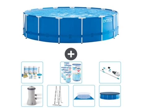 Piscina Tubular INTEX 28242GN-CB45 (16805 L - 457x122cm)