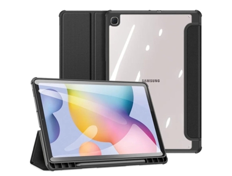Funda Crystal Folio para Samsung Galaxy Tab S9 Plus 12.4 Negro VEANXIN