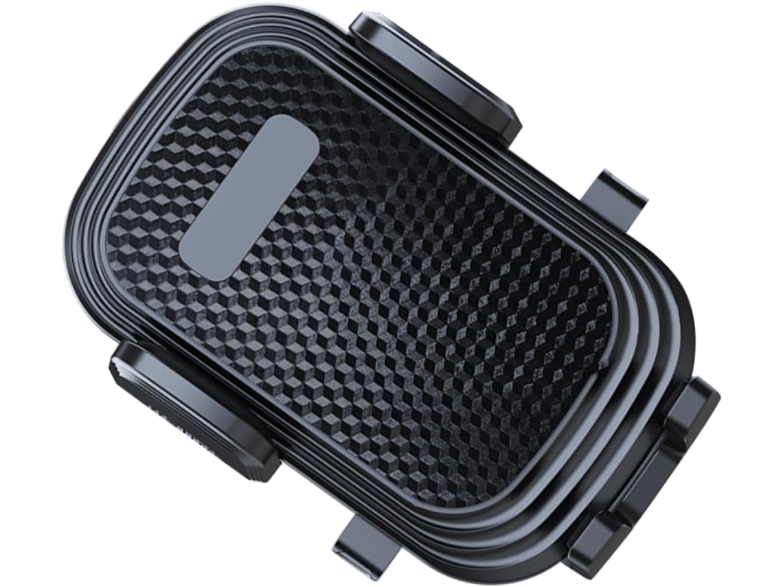 Suporte Para Celular Veicular Em Silicone Integral, Ideal Para Dirigir Sem Precisar De Suporte.