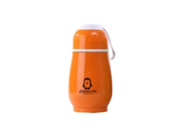 2026da-vaso Termo De Acero Inoxidable Forma Pingüino Kawaii 300ml Naranja