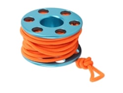 2026rebe-bobina De Dedo Para Buceo Scuba Aluminio Mini Con Hilo Nylon Fluorescente Para Cuevas Submarinas Azul