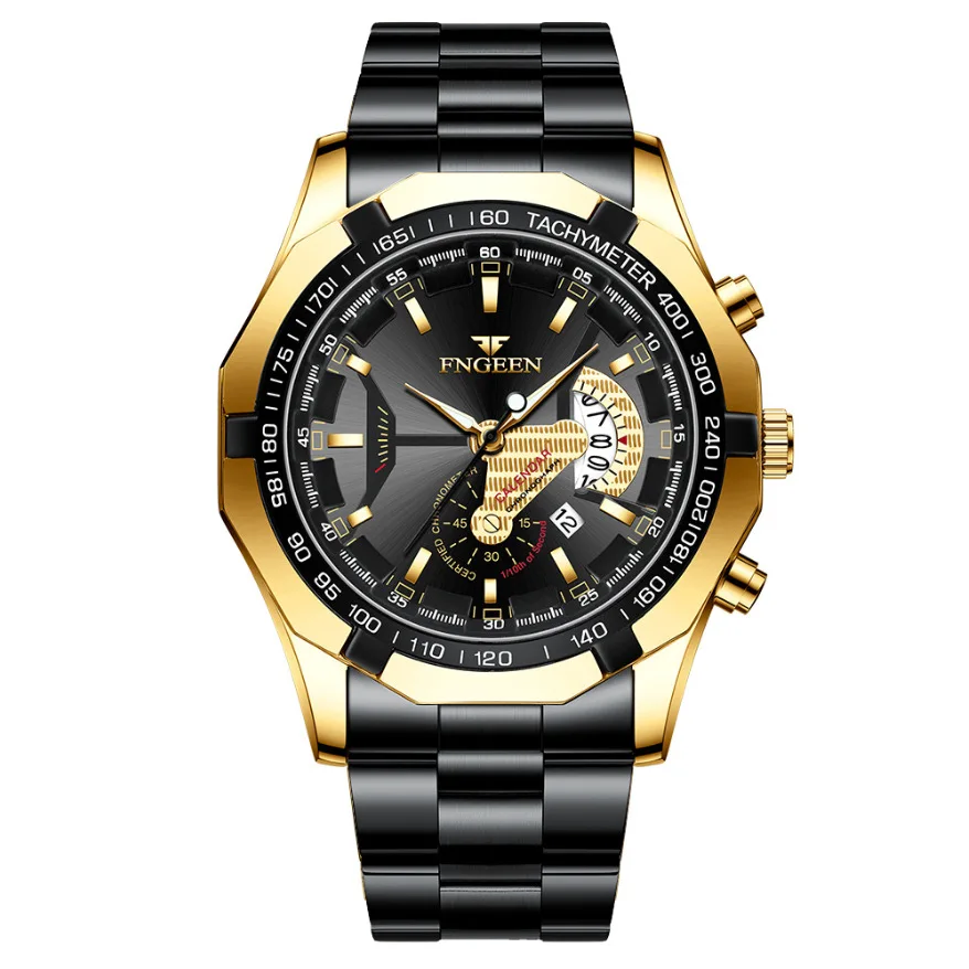 Reloj Deportivo Informal, Resistente Al Agua, Con Indicador De Fecha.