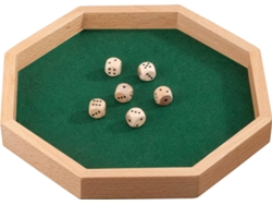 Philos dice piste Octagon 28 cm