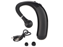 Auriculares Bluetooth 5.2 Con Gancho Para La Oreja, Llamadas Hd, Inalámbricos Para Negocios Y Conducción.