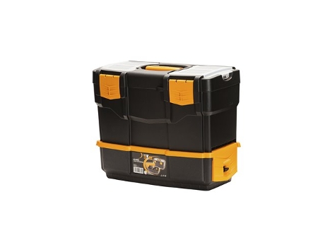 Caja De Herramientas De Polipropileno Con Contenedores 420X220X340 Mm. ARTE PLASTICO