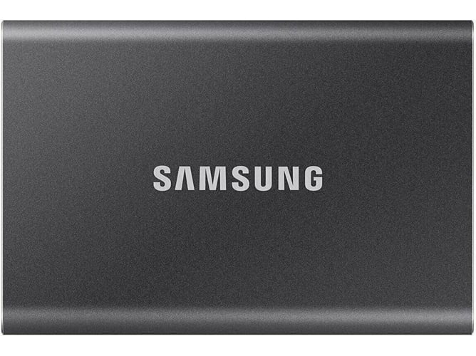 Disco Externo SSD SAMSUNG T7 (1 TB - USB 3.2 Gen 2 - 1050 MB/s)