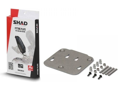 Fixación SHAD Placa De Encaixe Pin System Benelli/Keeway Negro