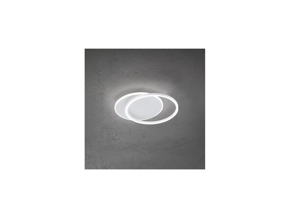 ORBIT Plafón LED Blanco Mate 43W PERENZ en aluminio
